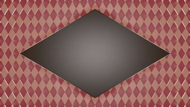 设计钻石问候，邀请票或传单。3D渲染，3D渲染。图片下载