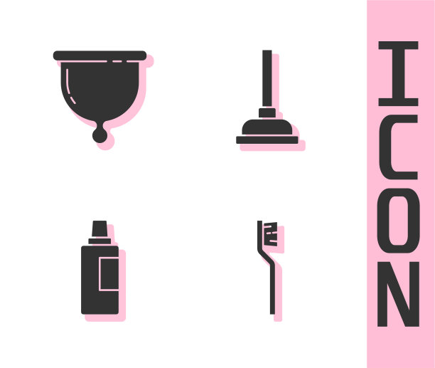 设置牙刷月经杯瓶清洗图片下载