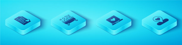 设置等距信封与情人节心图片下载