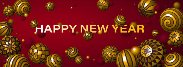 新年贺卡用闪亮的现实图片下载