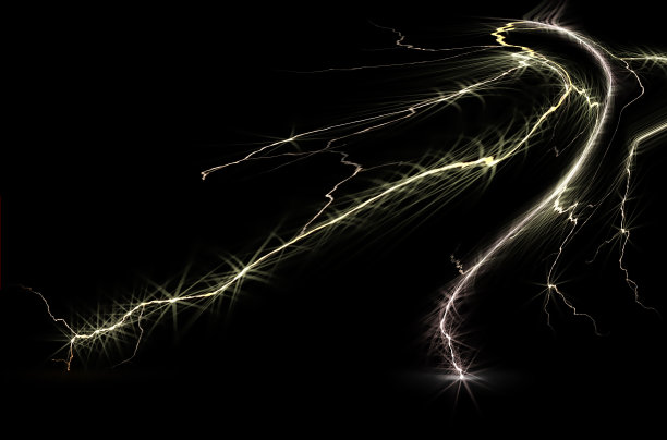 数字渲染能量光电气背景图片下载