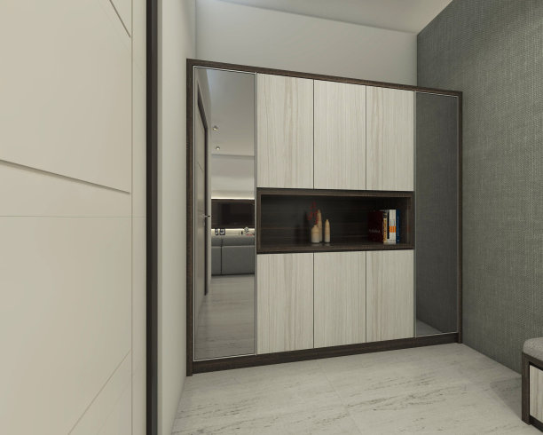 现代简约的衣柜图片下载