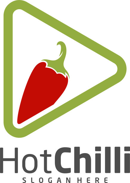 玩红辣椒标志设计模板红辣椒标志图片下载