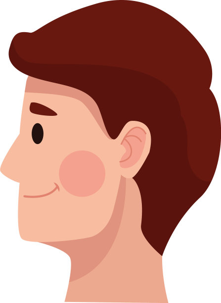 年轻人的头像特征图片下载