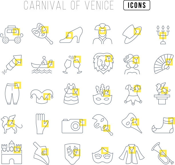 威尼斯Line ICONS嘉年华图片下载