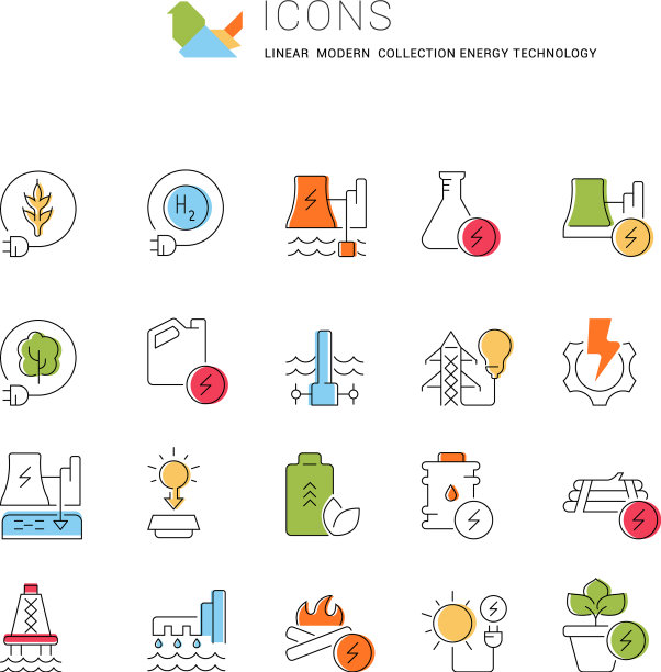 设置线图标能源技术图片下载