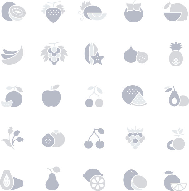 设置简单的图标水果图片下载