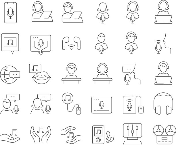 行图标播客图片下载