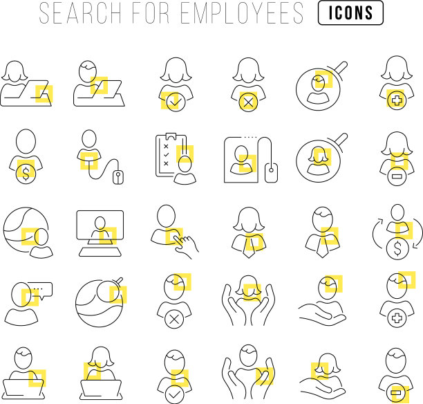 行图标搜索员工图片下载