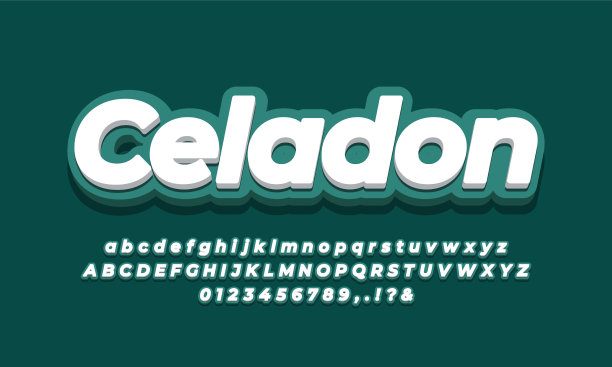 绿色军队3d文字效果图片下载