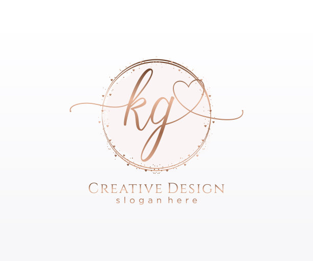 初始kg手写标志与圆模板图片下载