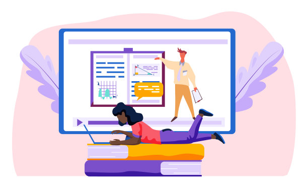 女人躺在书上，用视频监控工作图片下载