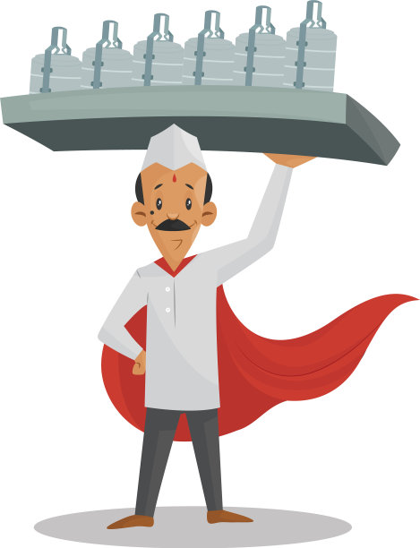 午餐服务人图片下载