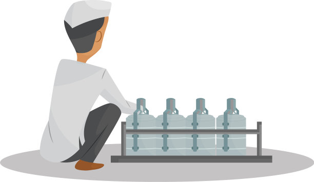 午餐服务人图片下载