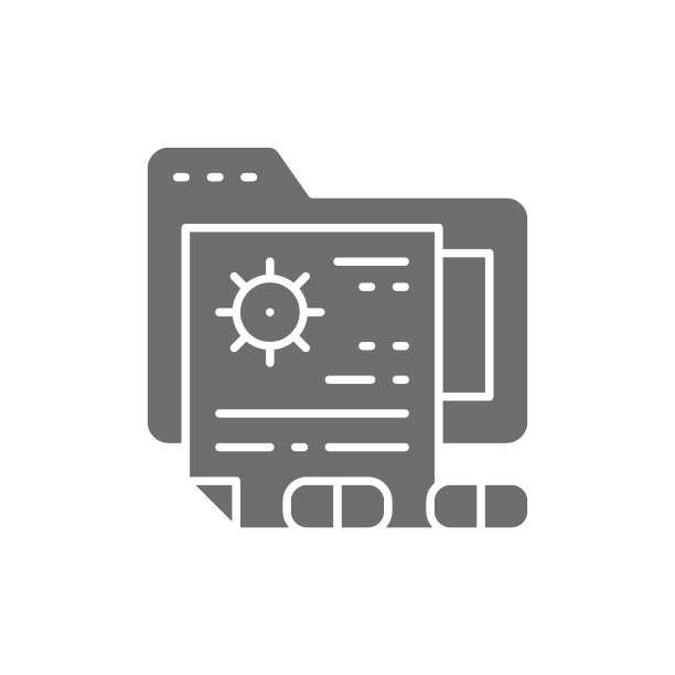 病人档案，医疗处方文件夹灰色图标。图片下载