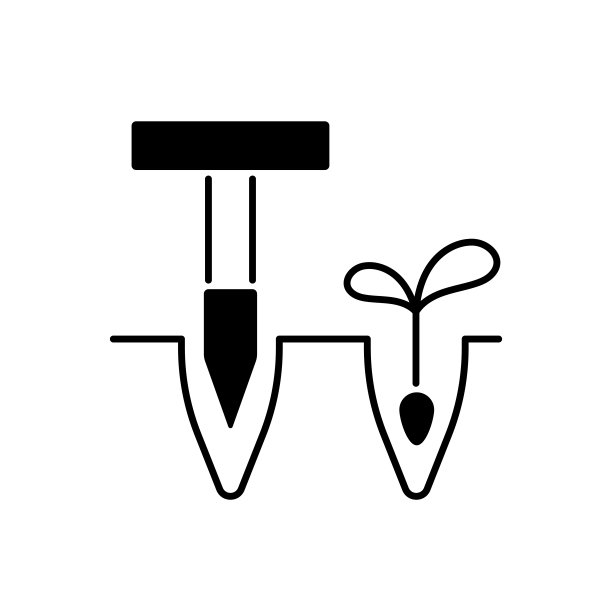 Dibbler黑色线性图标图片下载