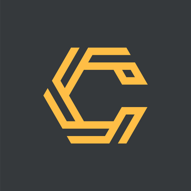 首字母c或cc现代标志图标设计图片下载