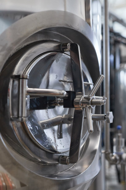 车间的保险库门上锁图片下载