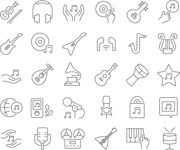 Line ICONS国际音乐日图片下载