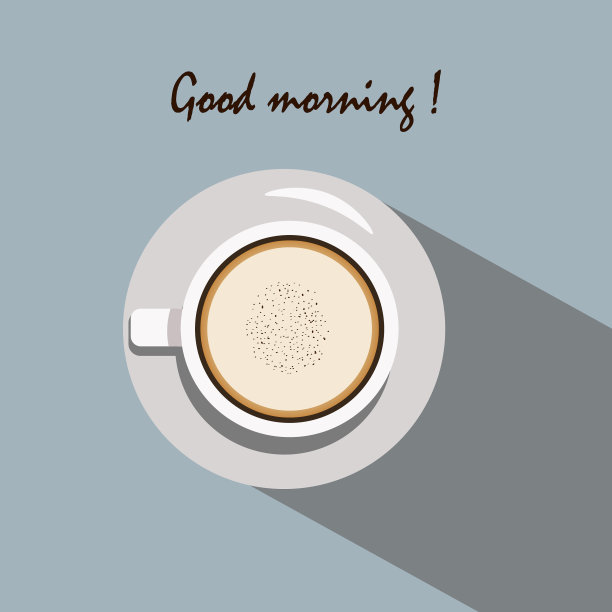 杯咖啡平图片下载