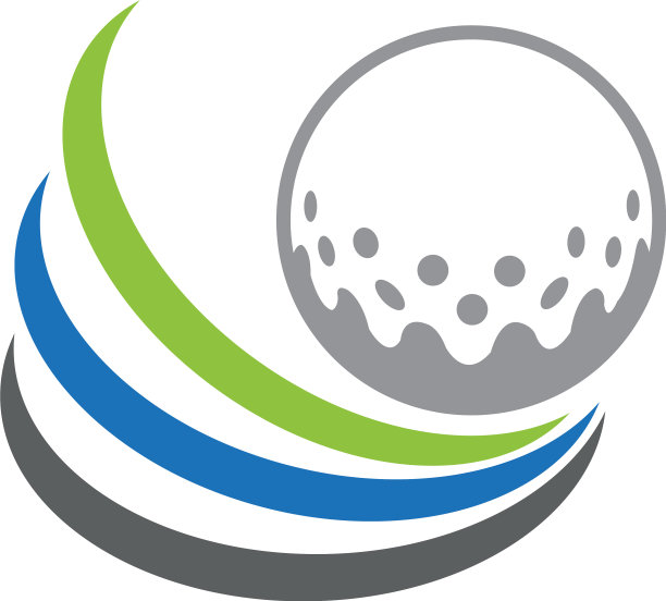 高尔夫运动标志设计模板图片下载