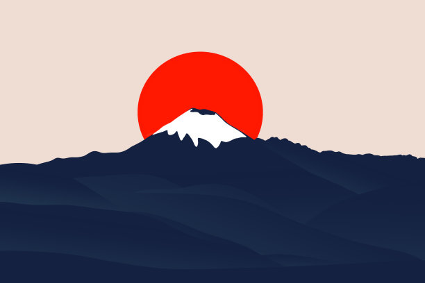 火山景观，山脉和迷人的山丘图片下载