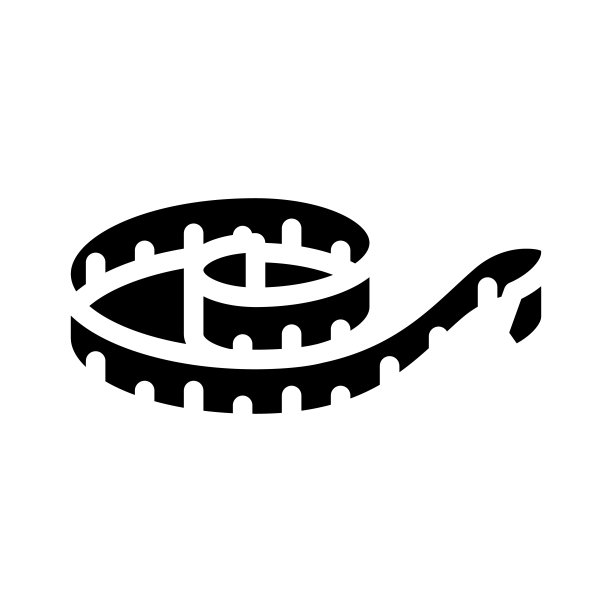 灵活的仪表字形图标矢量插图黑色图片下载