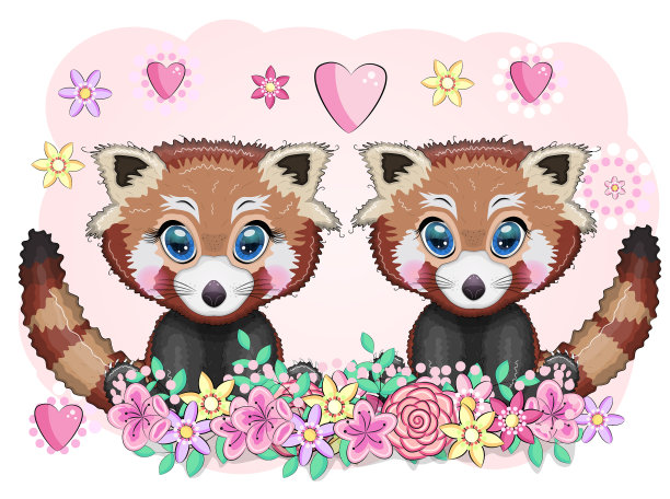 小熊猫可爱的性格和美丽的眼睛图片下载