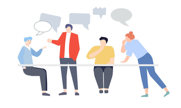 团队成员讨论重要的问题图片下载