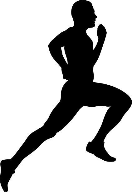 男子运动员，短跑运动员图片下载