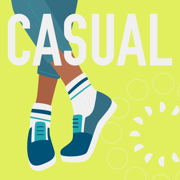 便装字和平底鞋图片下载