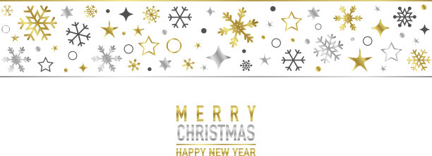 圣诞贺卡用雪花镶边的圣诞雪图片下载