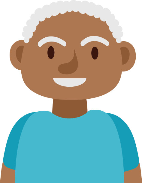 老非洲人头像人物图片下载