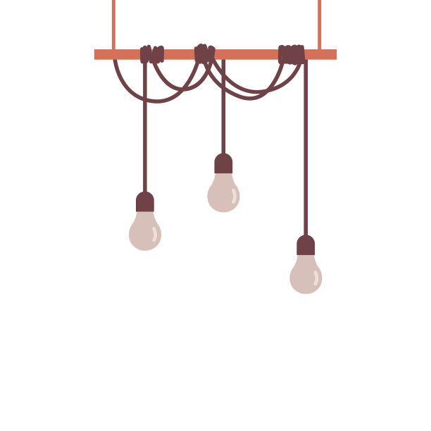 室内照明灯具用金属丝平吊图片下载