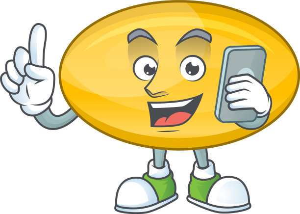 卡通概念油胶囊通话电话图片下载