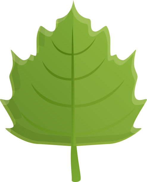 葡萄秋叶图标卡通风格图片下载