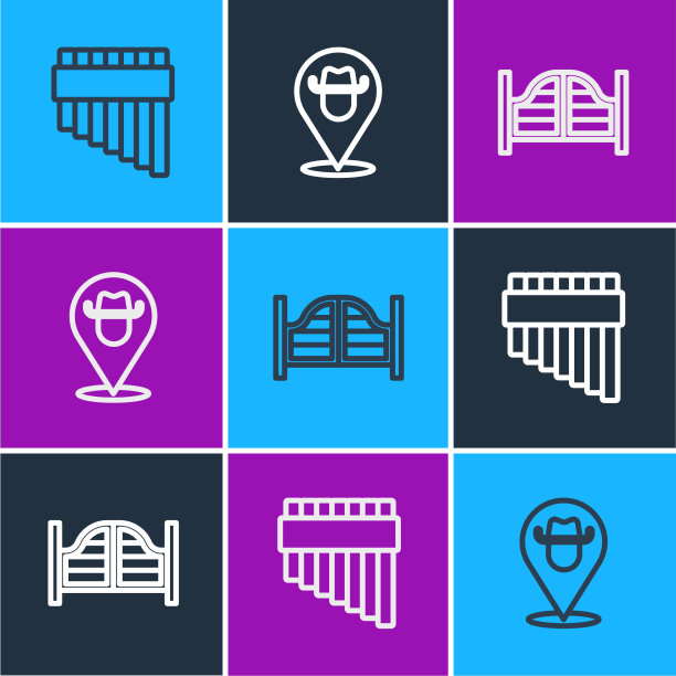 设置排箫门线及位置图片下载