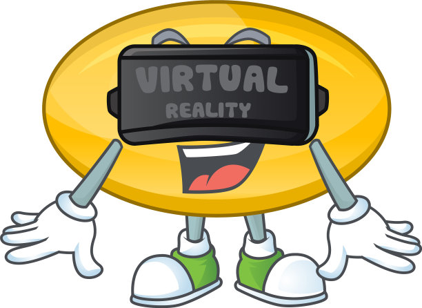 享受游戏的卡通吉祥物油胶囊图片下载