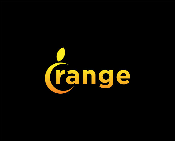 橘子水果标志，水果食品果汁的标志图片下载