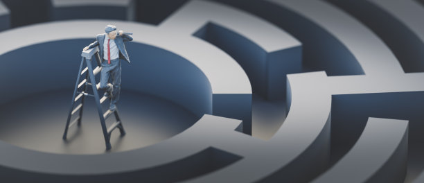 商业概念，3d渲染图片下载