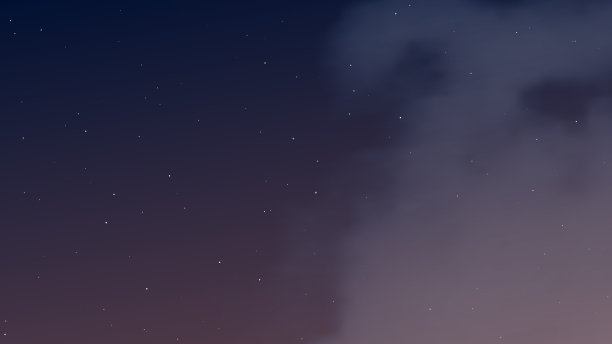 夜空中有云和许多星星图片下载