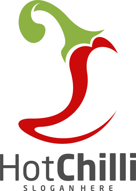辣椒标志设计模板红辣椒标志图标图片下载