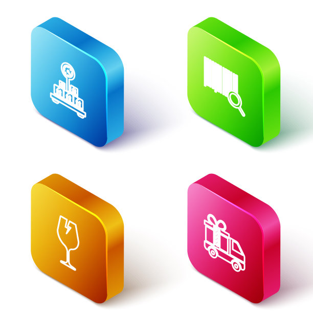 用纸箱设定等距线比例尺图片下载