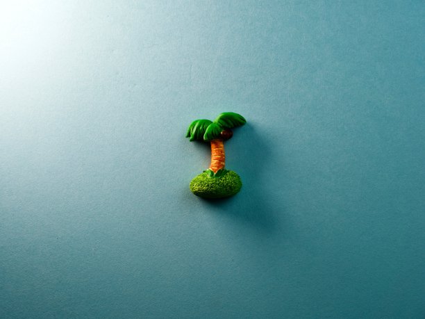 海洋中的孤岛抽象图片下载