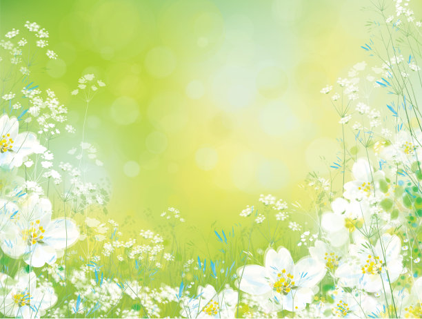 春天矢量图素材ID：395959944