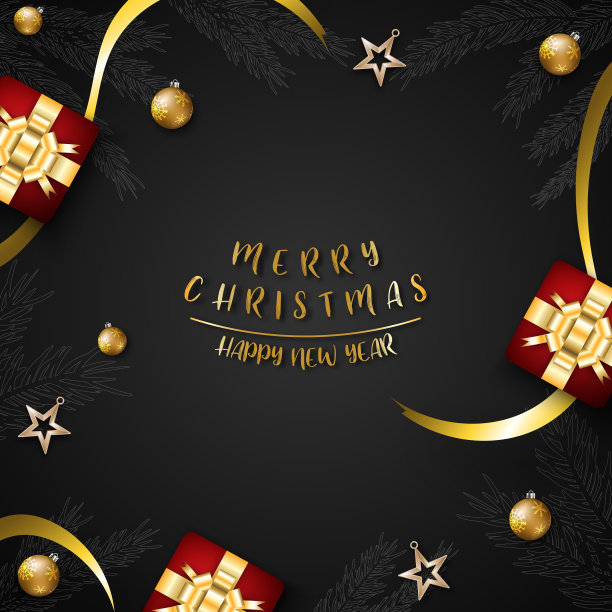 圣诞佳节背景快乐图片下载