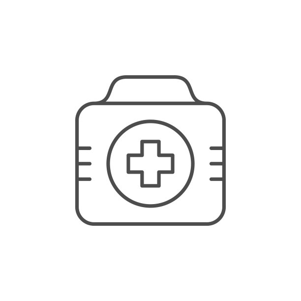 急救包线性图标图片下载