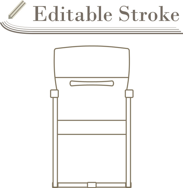 客用办公椅图标图片下载