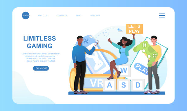 男性和女性角色一起玩电子游戏图片下载