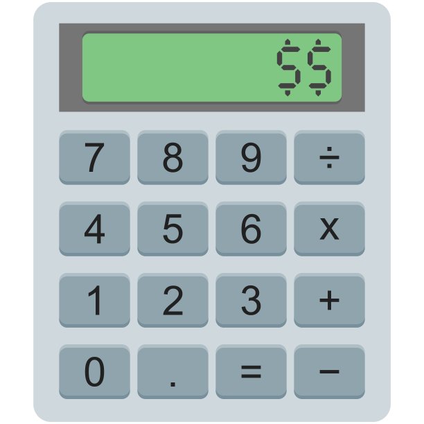 计算器向量用于会计货币财政，税收，预算图片下载